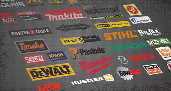 Tool Brands, Manufacturers, Milwaukee, Makita, Stihl, Hitachi, DeWalt, Stanley